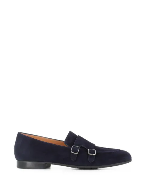 Tassinari Taxi Drivers double-strap suede loafers