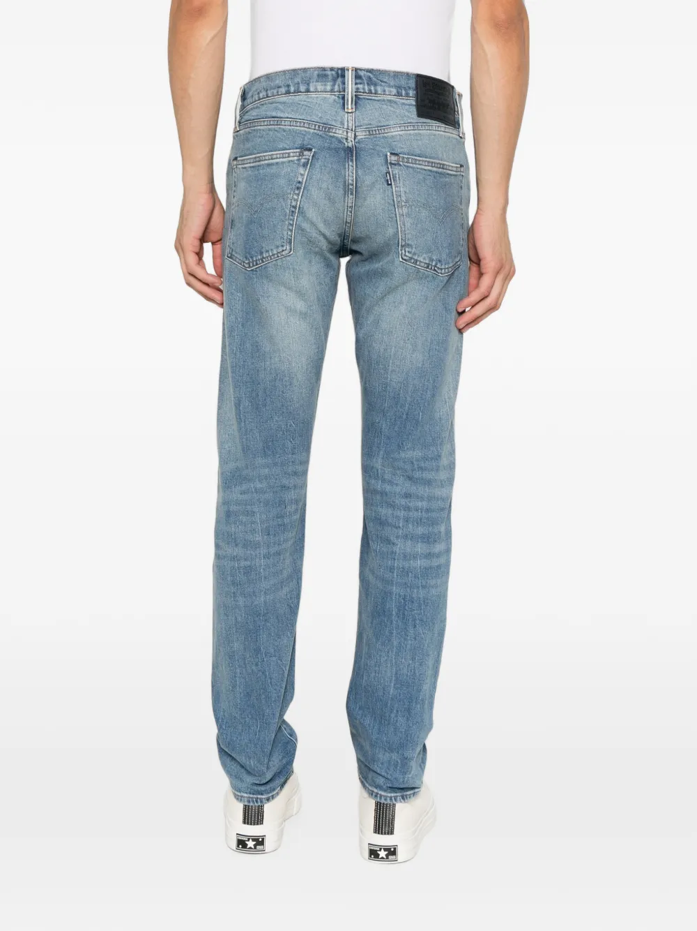 Levi's Slim-fit jeans Blauw