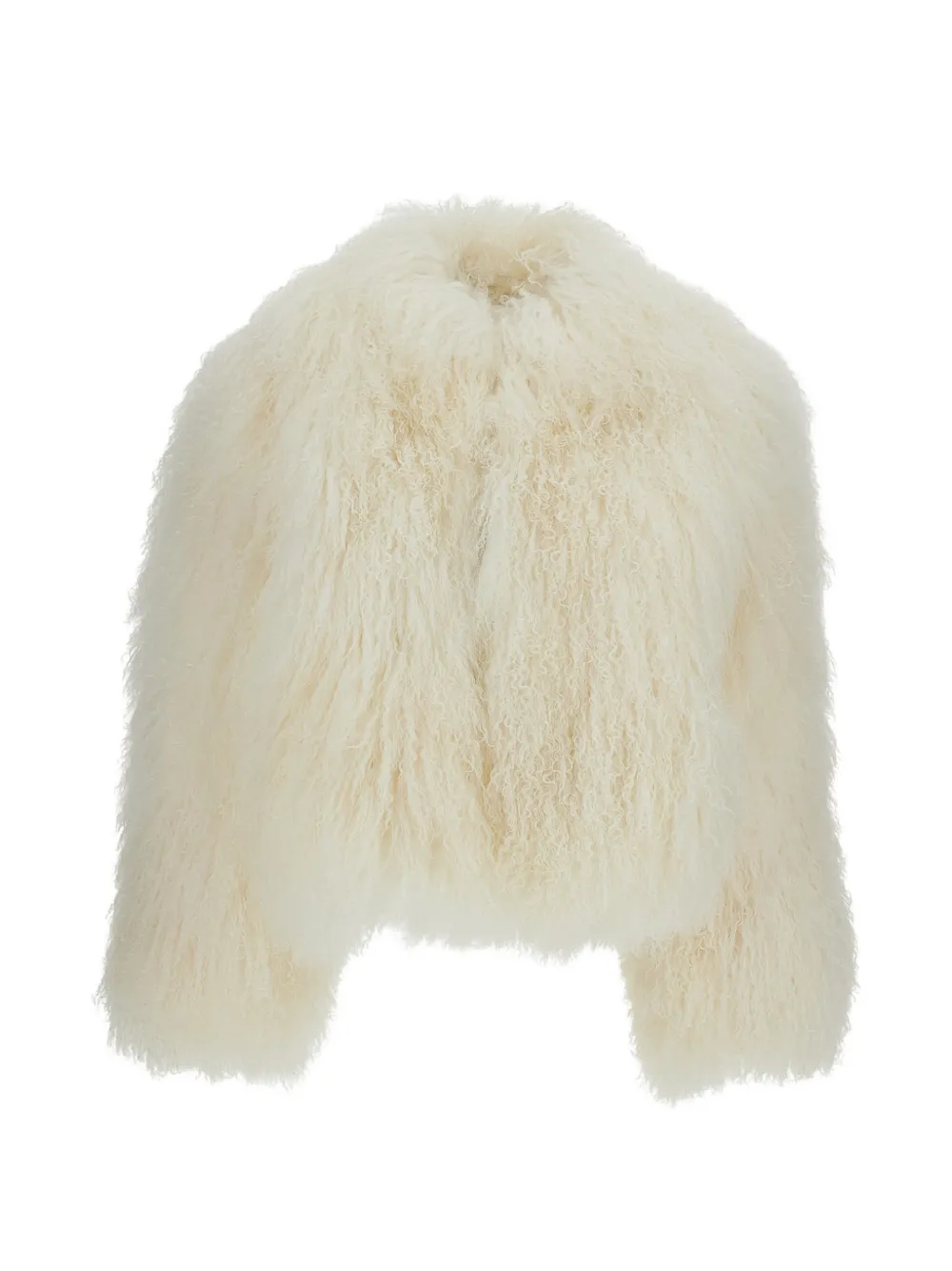 Martha Louis long-haired Mongolian fur jacket