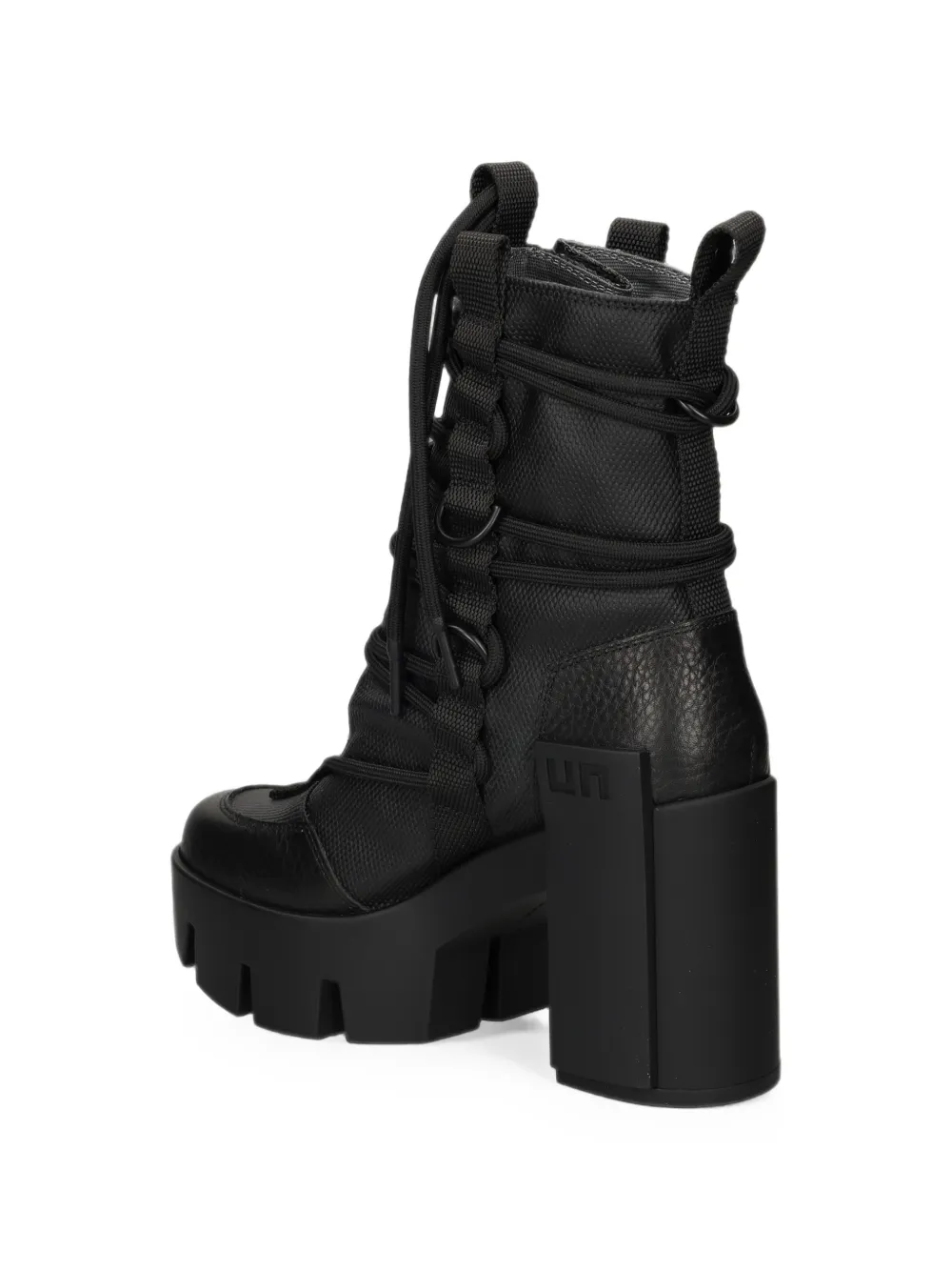United Nude Grip Desert lace-up platform boots Zwart