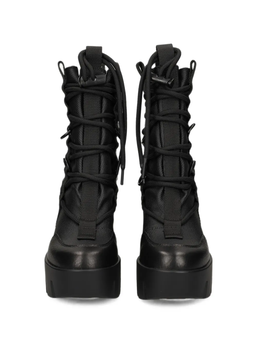 United Nude Grip Desert lace-up platform boots Zwart
