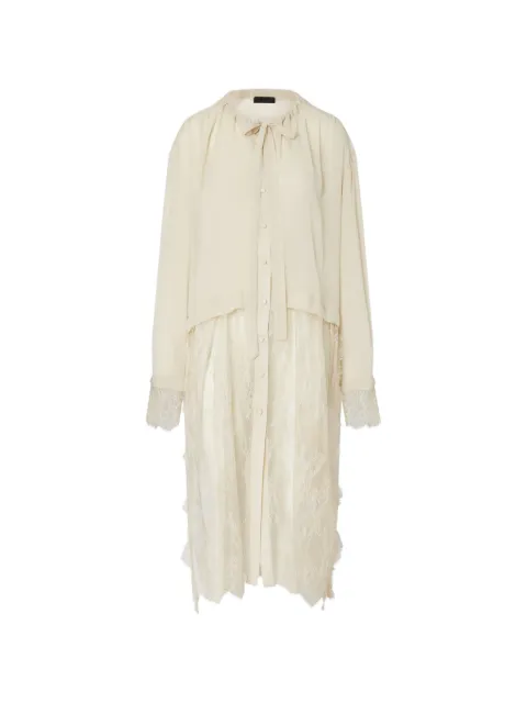 LIU JO long-shirt with lace details 