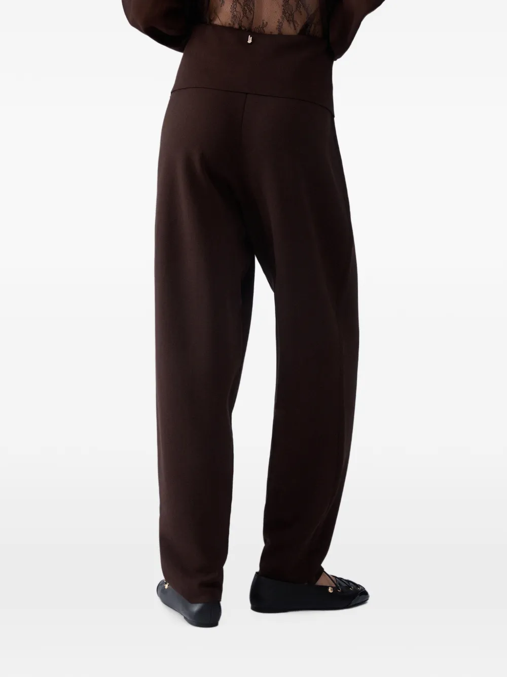 LIU JO Gebreide broek Bruin