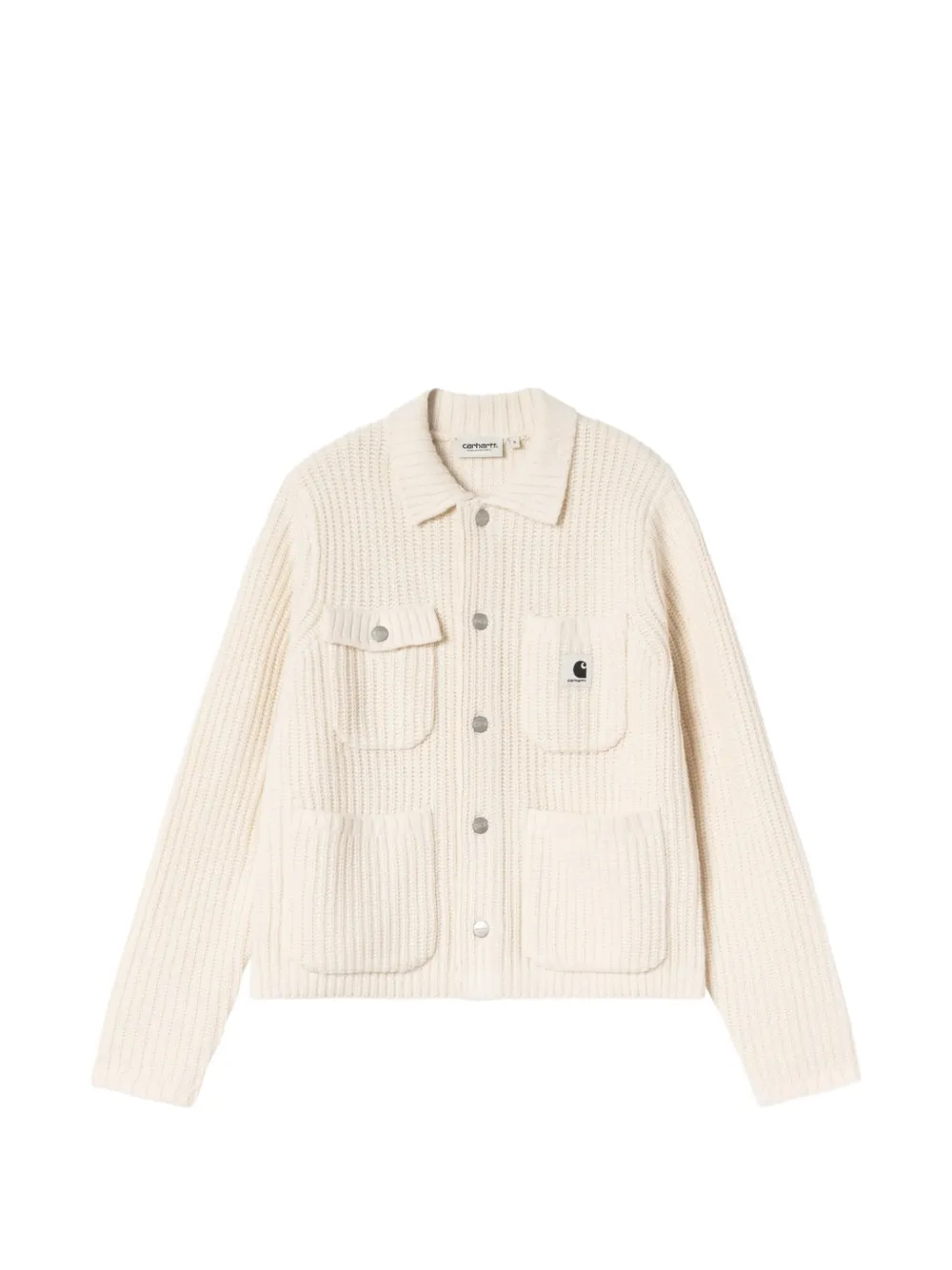 Carhartt WIP Michigan ribbed-knit cardigan - Bianco