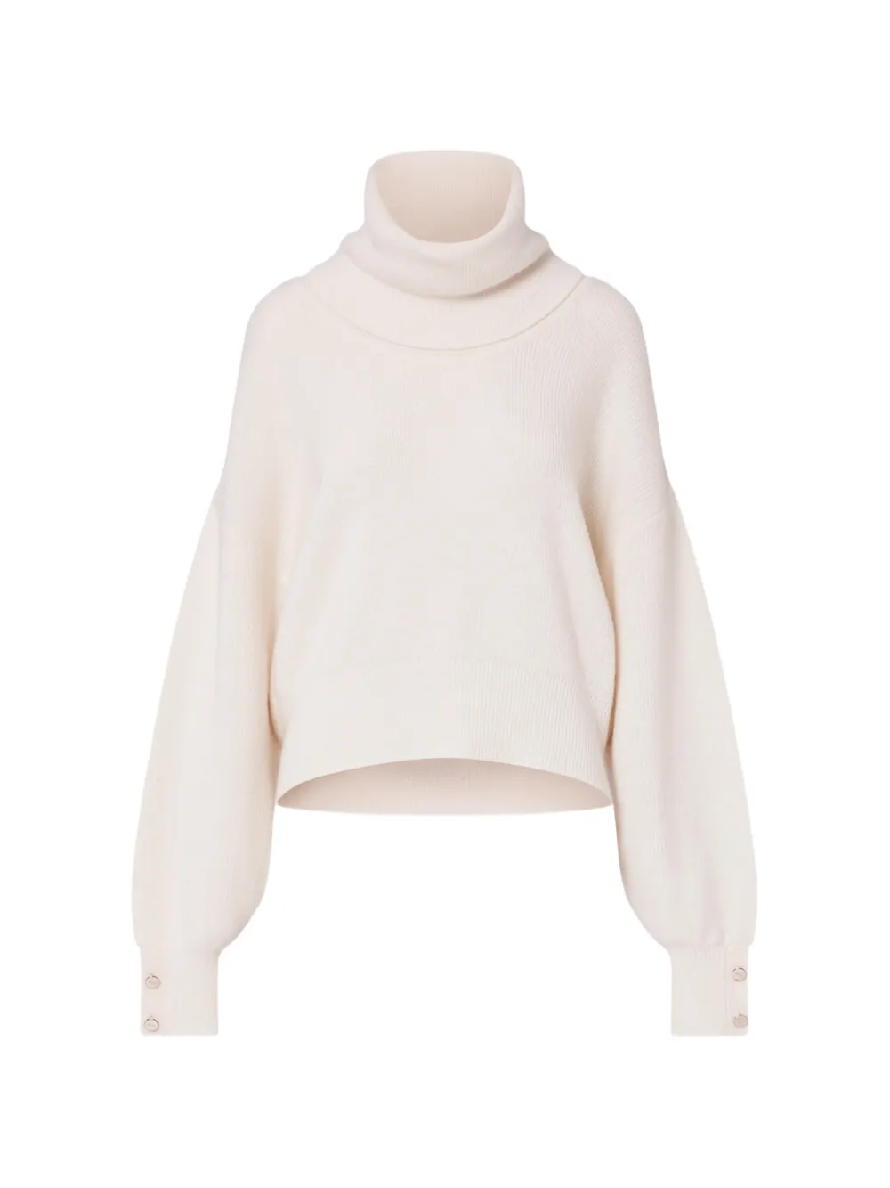 LIU JO turtleneck in pure wool - Bianco