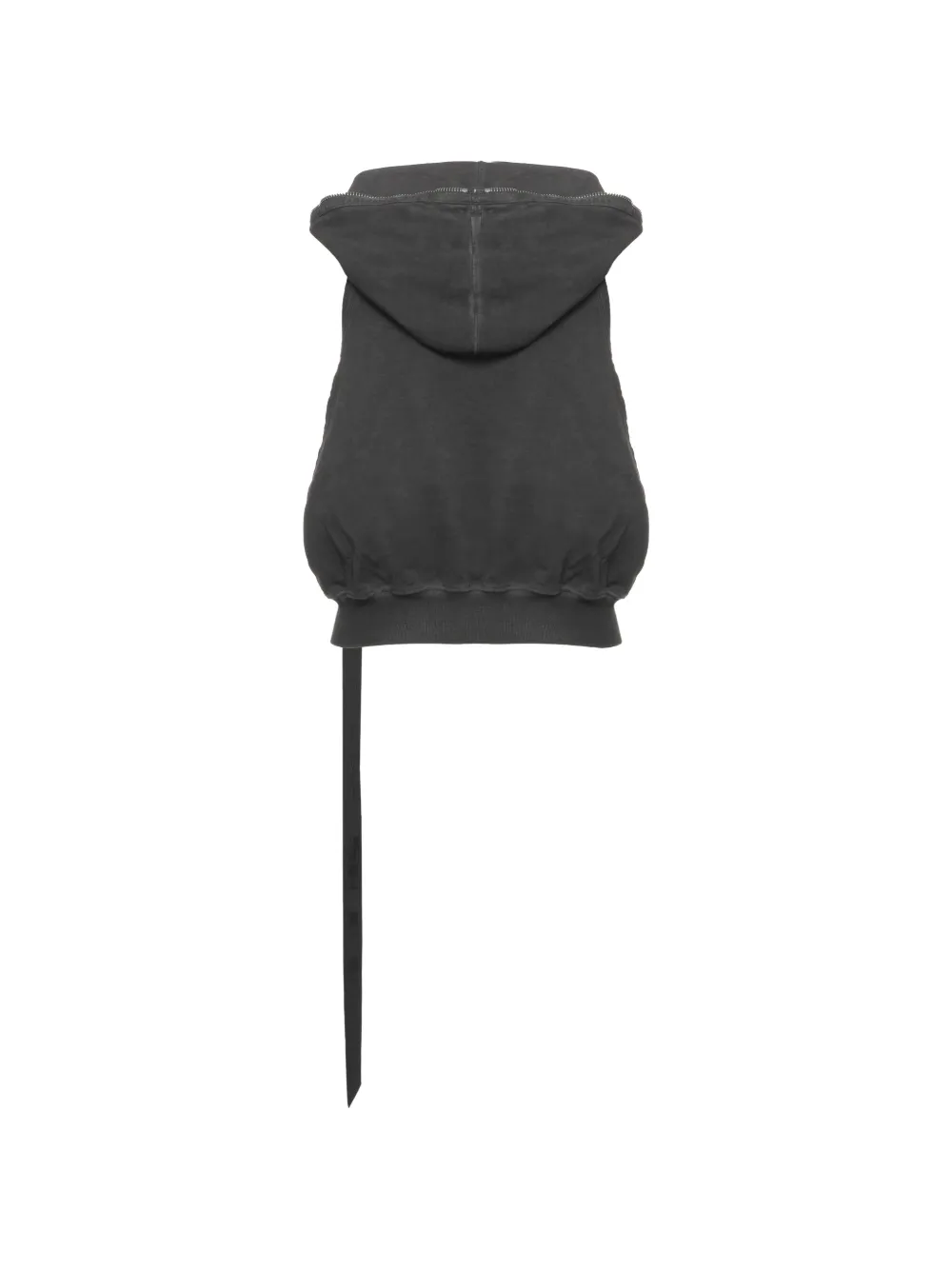 Rick Owens DRKSHDW Mouwloze hoodie met capuchon Grijs