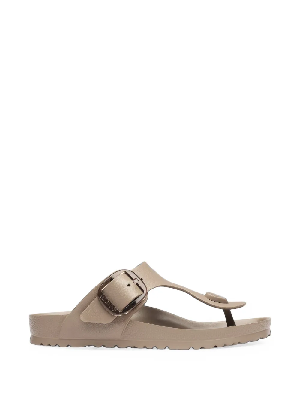 Birkenstock Gizeh Big Buckle buckle-fastening slides - Marrone