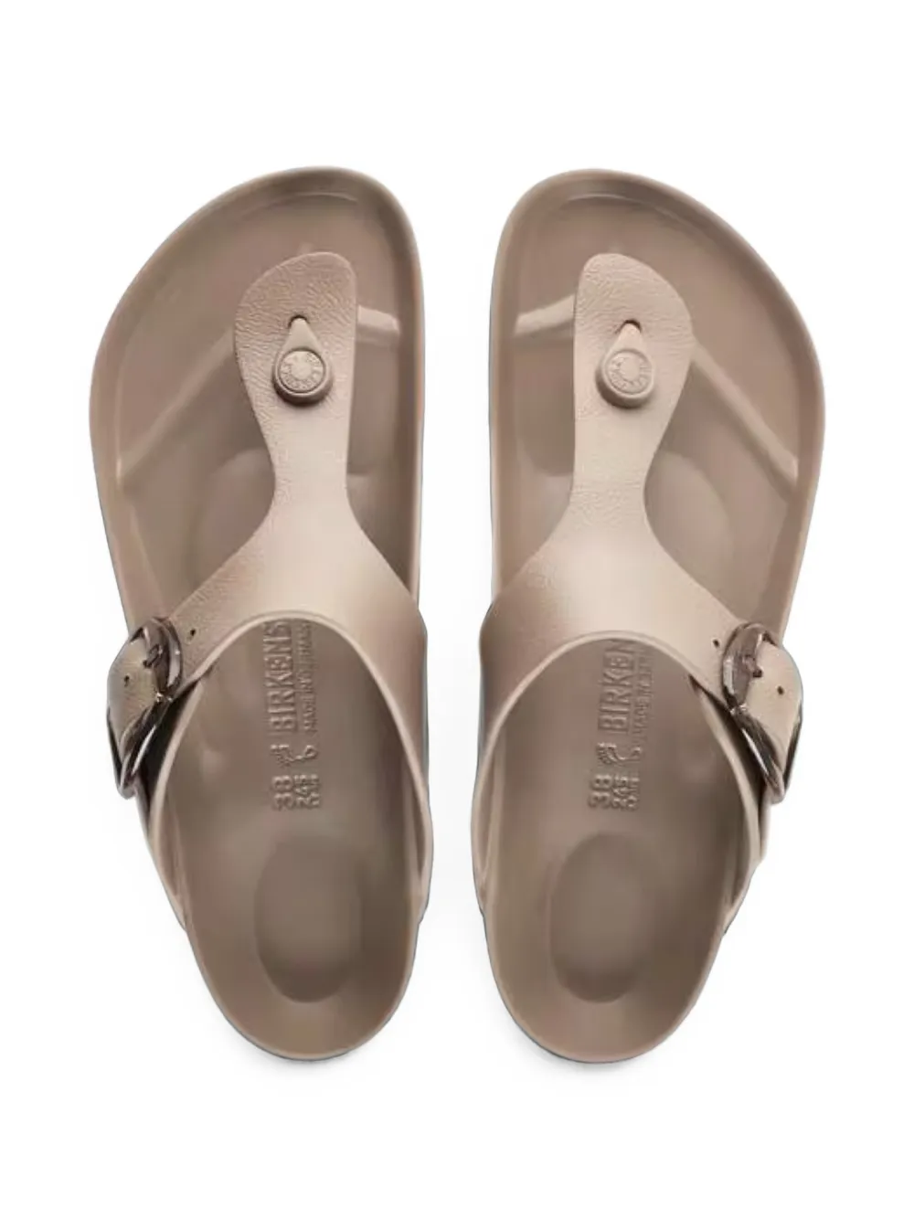 Birkenstock Gizeh Big Buckle-fastening slides Bruin