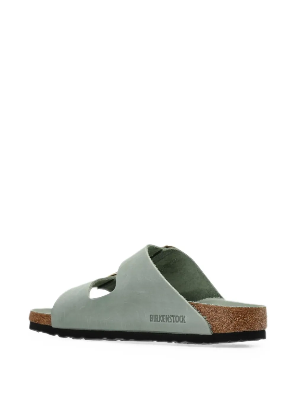 Birkenstock Arizona Big Buckle leather sandals Groen
