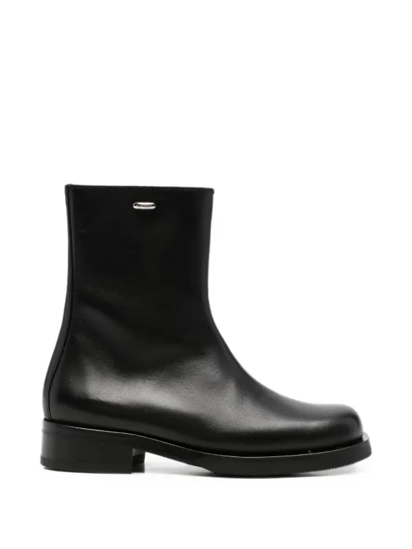 OUR LEGACY Camion Ankle Boots in Black