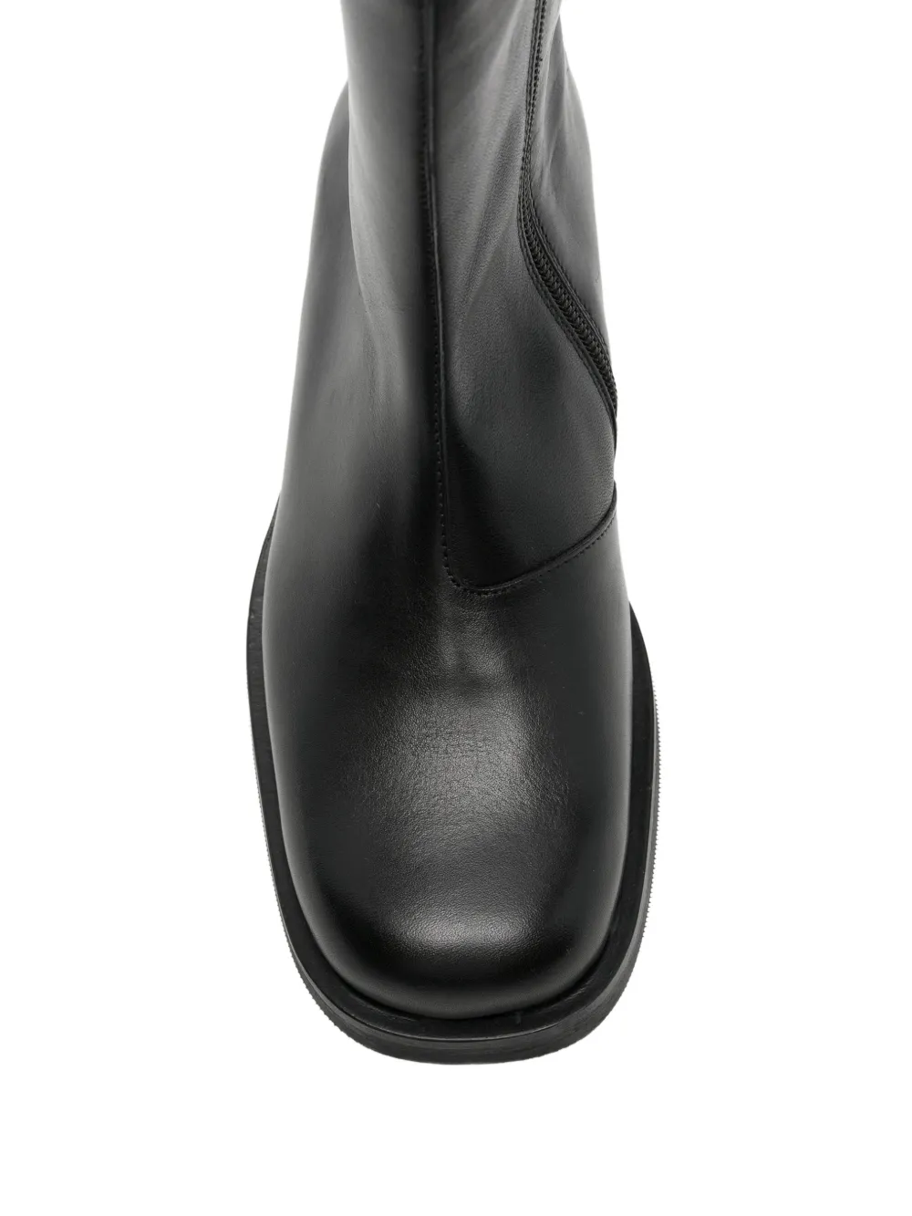 OUR LEGACY Camion Ankle Boots in Black, view 4