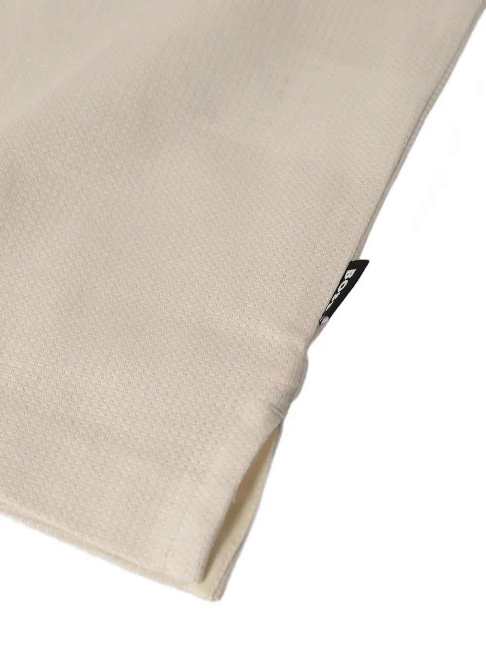 HUGO textured polo shirt Wit