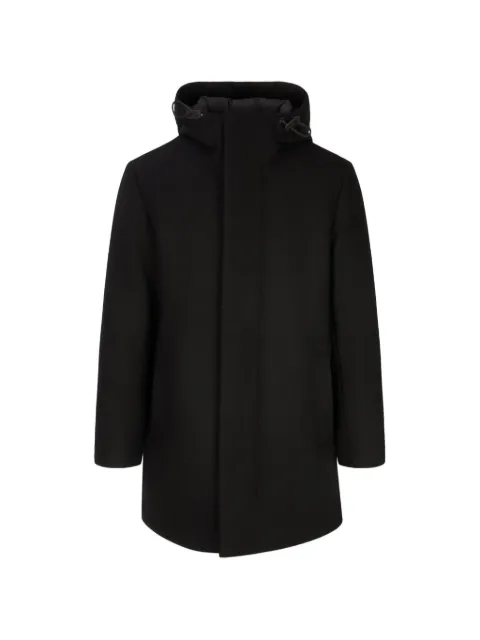 HUGO H-Jared Pad 264 hooded concealed-fastening coat