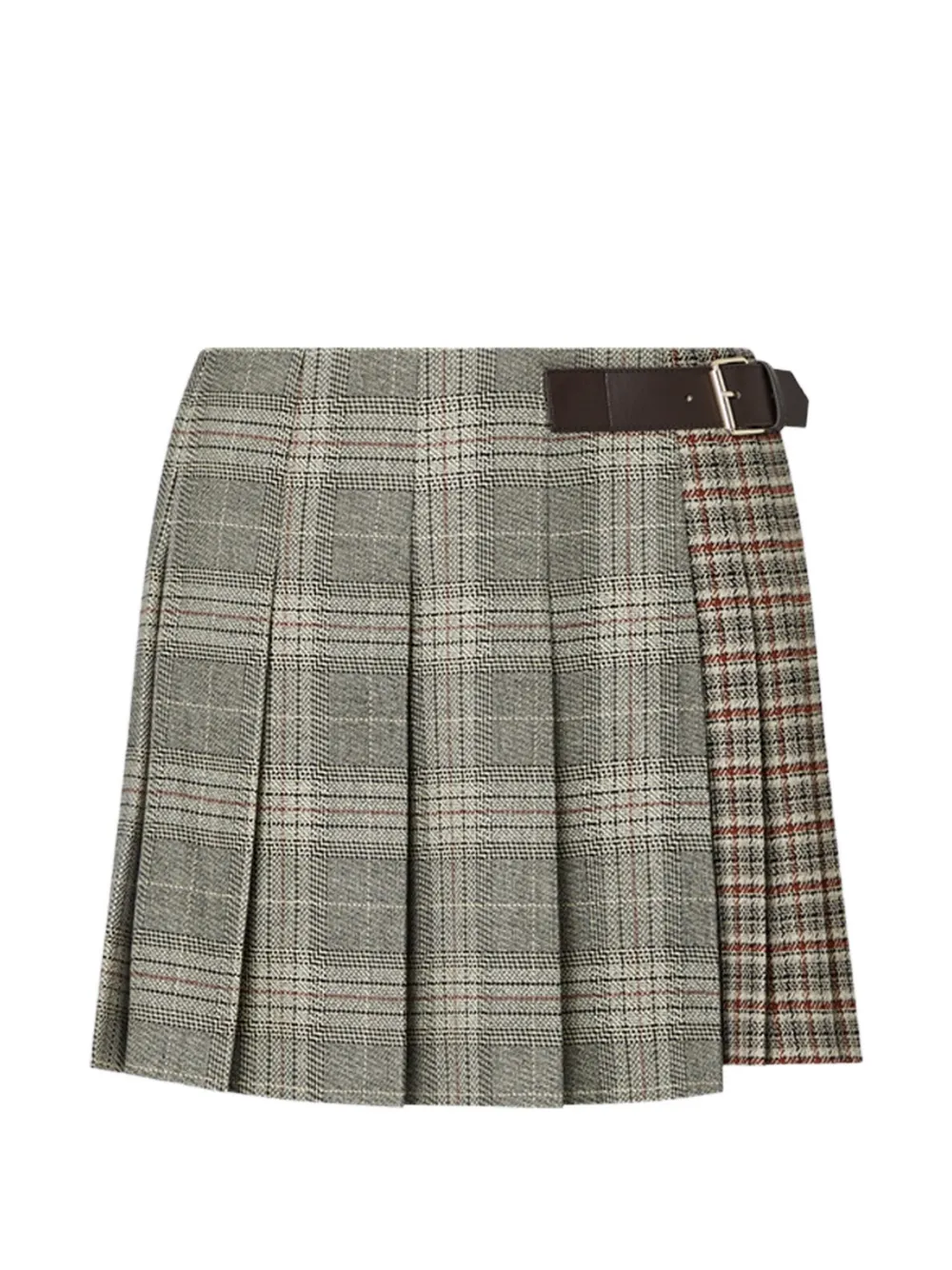 LIU JO pleated miniskirt - Grigio