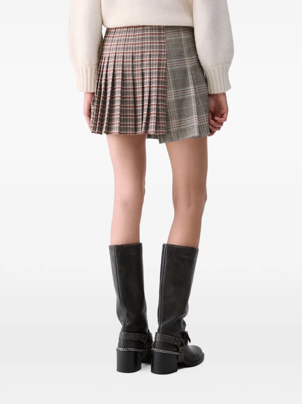 LIU JO Mini-plooirok Grijs