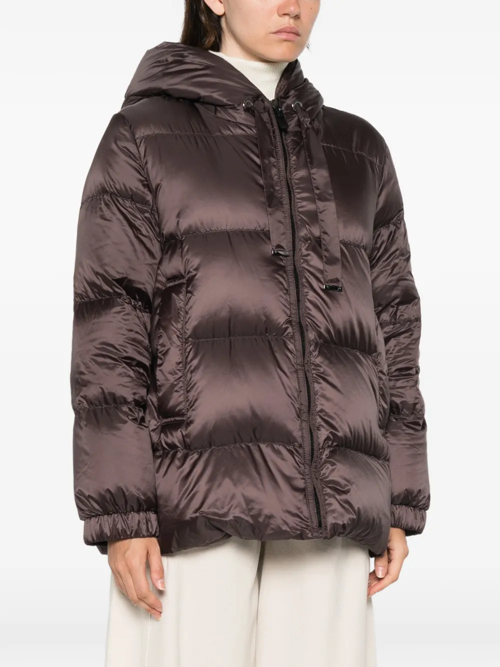 Max Mara Seia The Cube gewatteerd jack Bruin