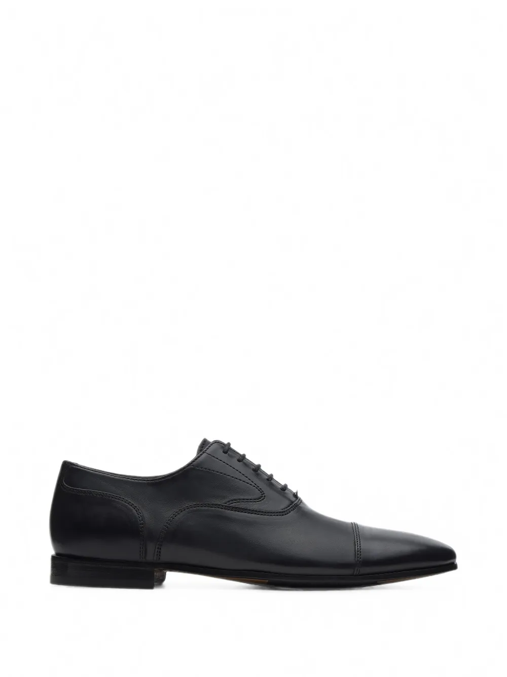 Lottusse Verona Twist Leather Oxford Shoes In Black