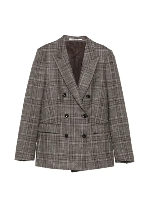 Tagliatore double-breasted Prince of Wales check blazer