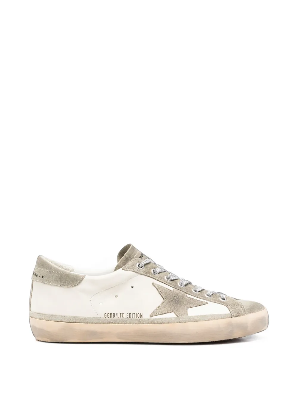 Golden Goose Sneakers Super-Star con ricamo - Bianco