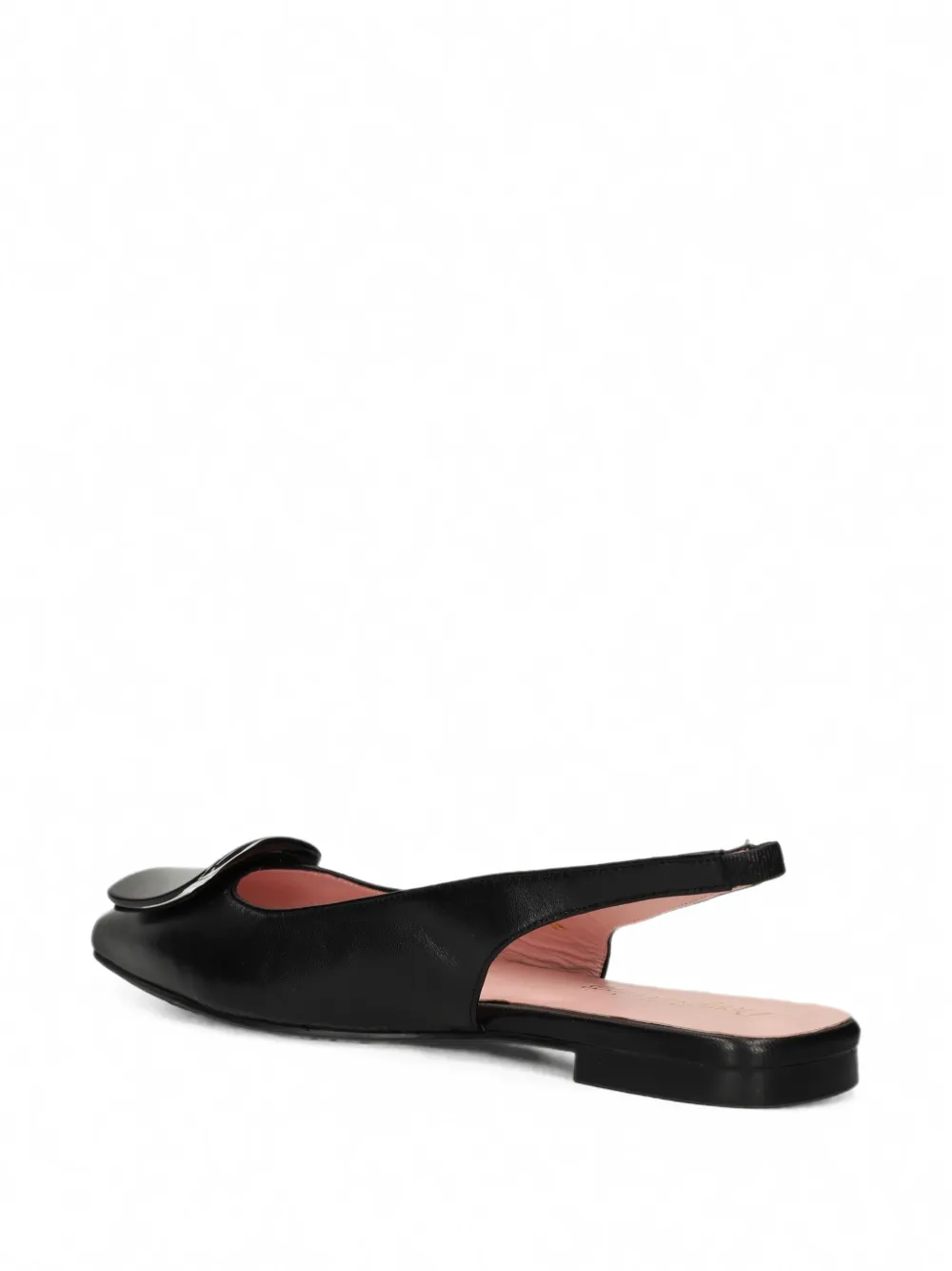Pretty Ballerinas Yvette slingback ballet flats Zwart