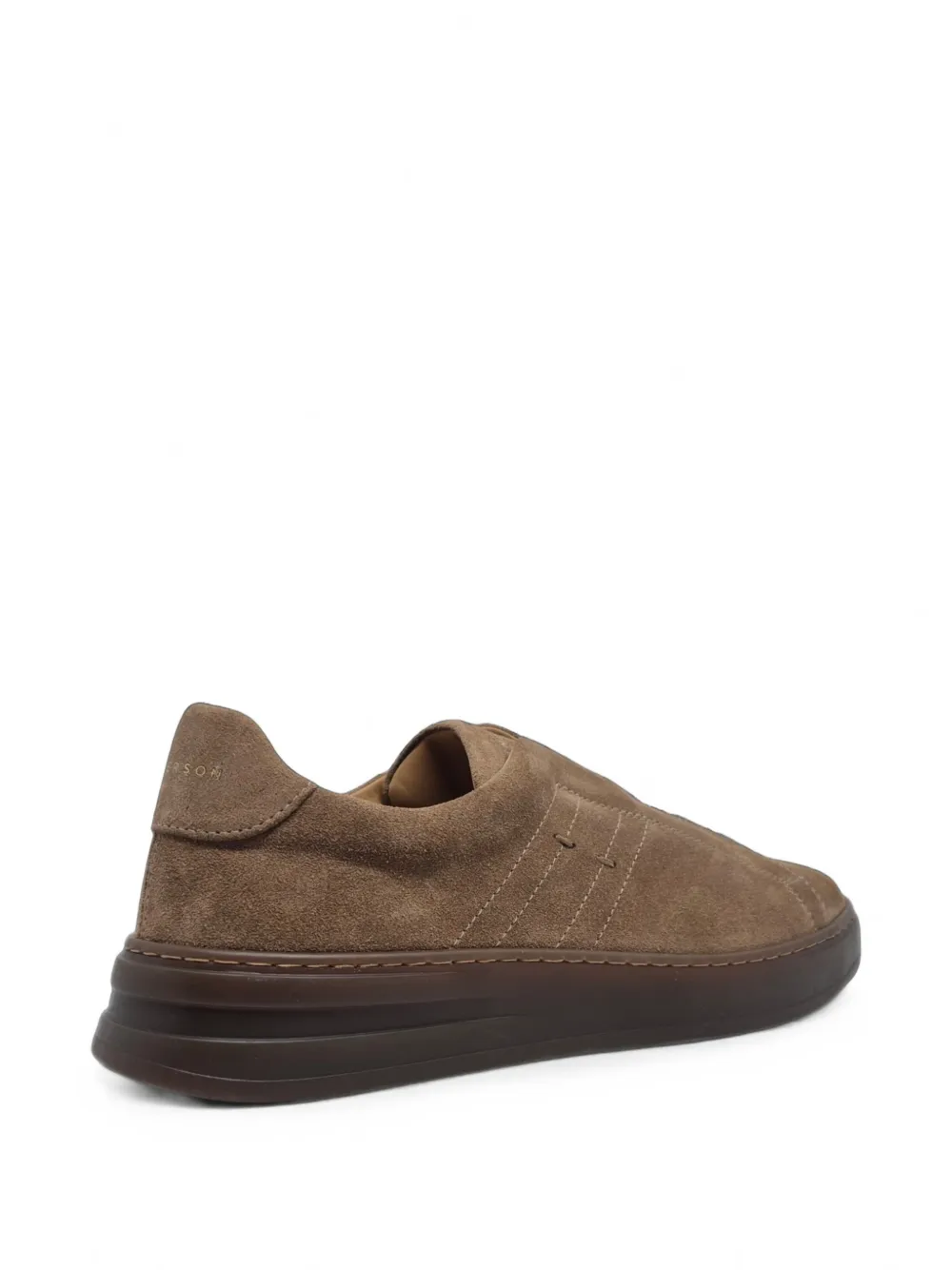 Henderson Baracco suede slip-on sneakers Bruin