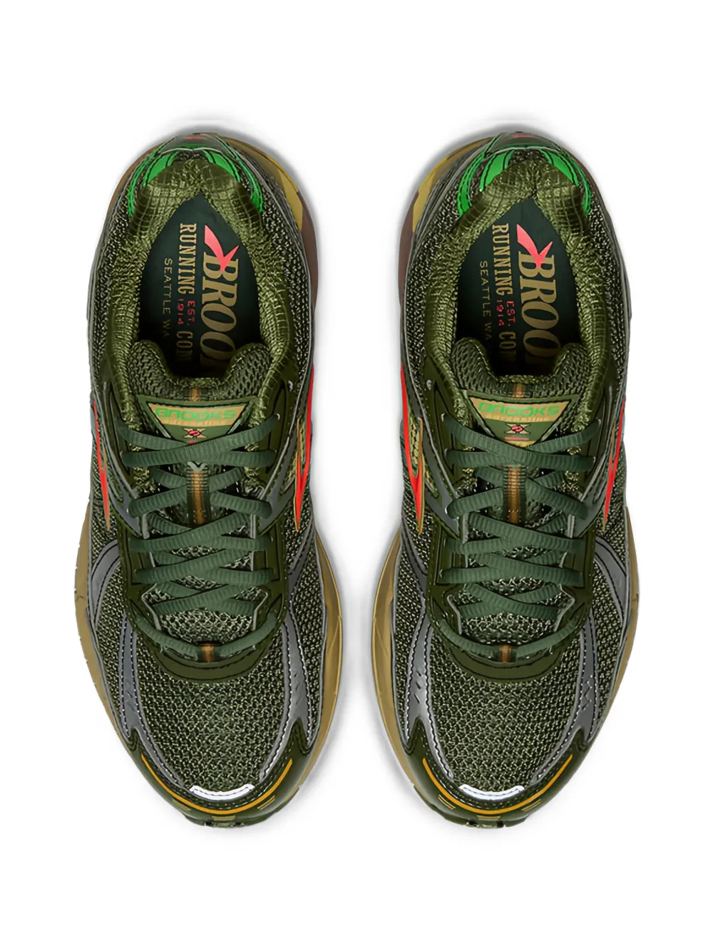 BROOKS Adrenaline GTS 10 sneakers Groen