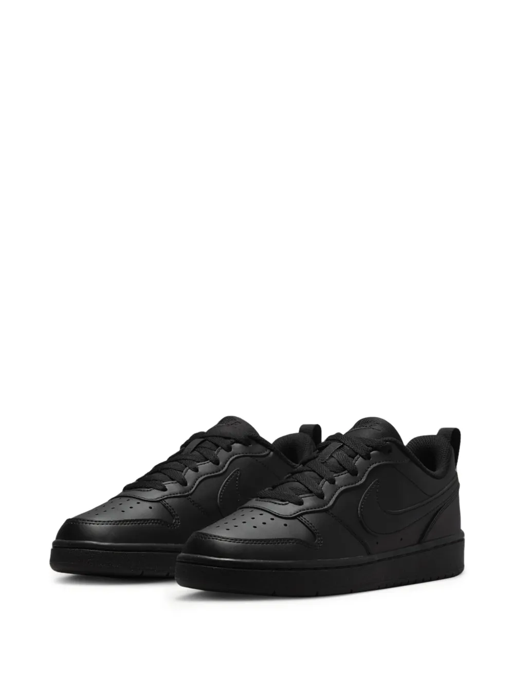 Nike Kids Court Borough Low Recraft sneakers Zwart