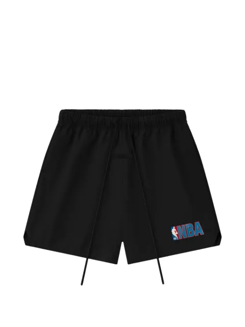 FEAR OF GOD ESSENTIALS NBA logo-print shorts