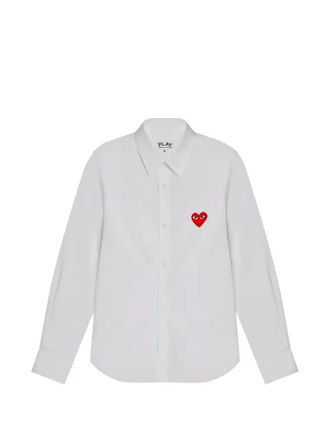Comme Des Garçons Play heart-patch shirt