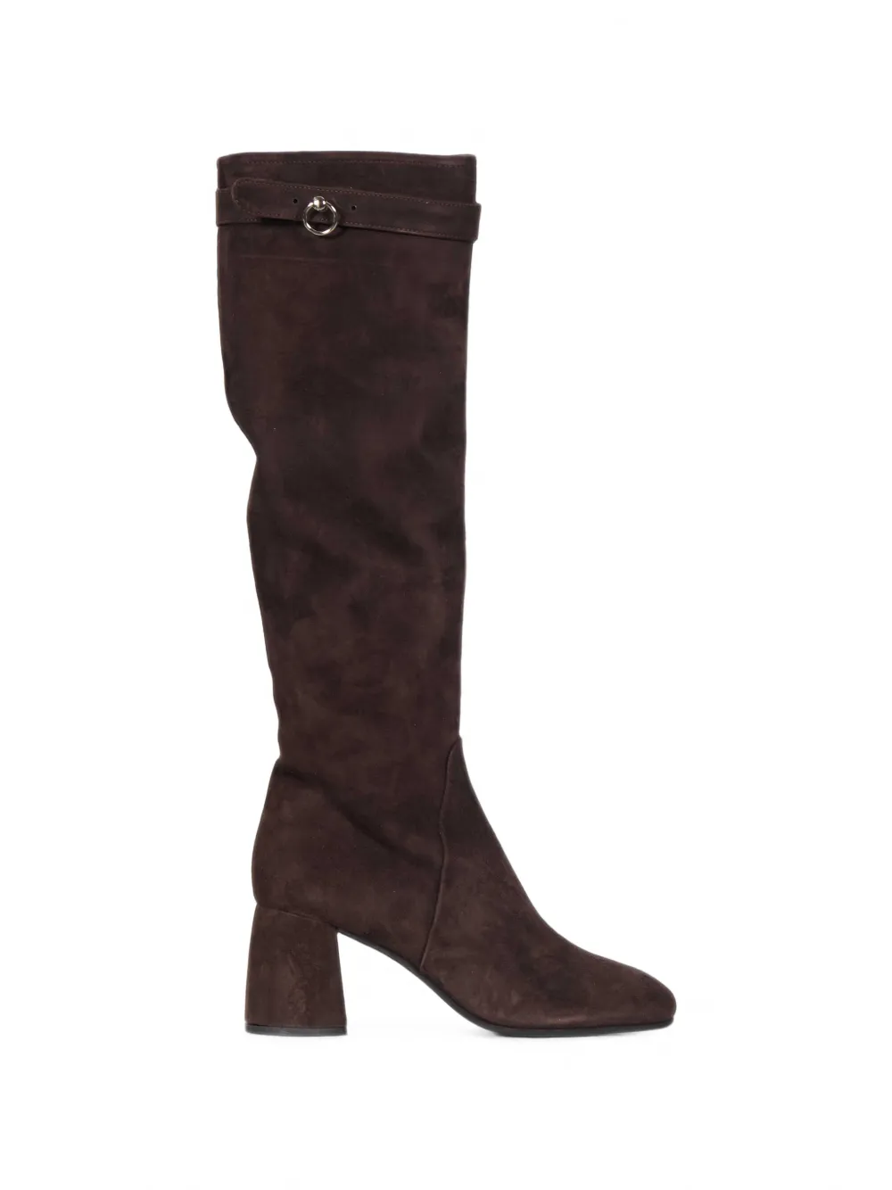 POEVE buckle-strap knee-high boots