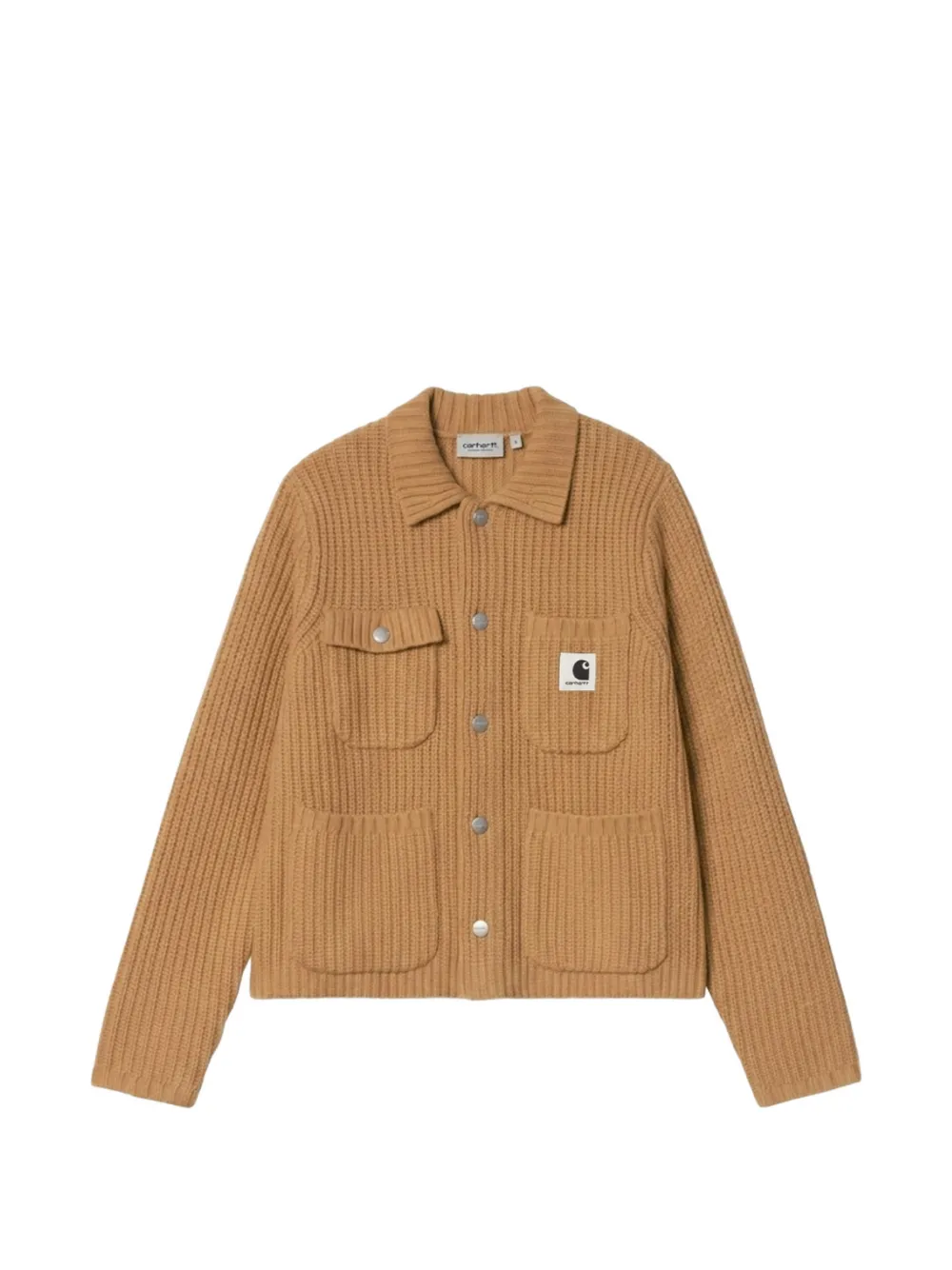 Carhartt WIP Michigan rib-knit cardigan - Toni neutri