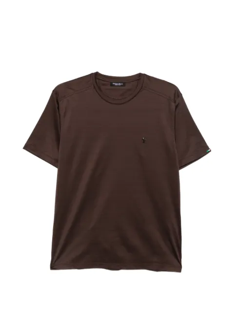 Stefano Ricci logo-plaque crew-neck T-shirt