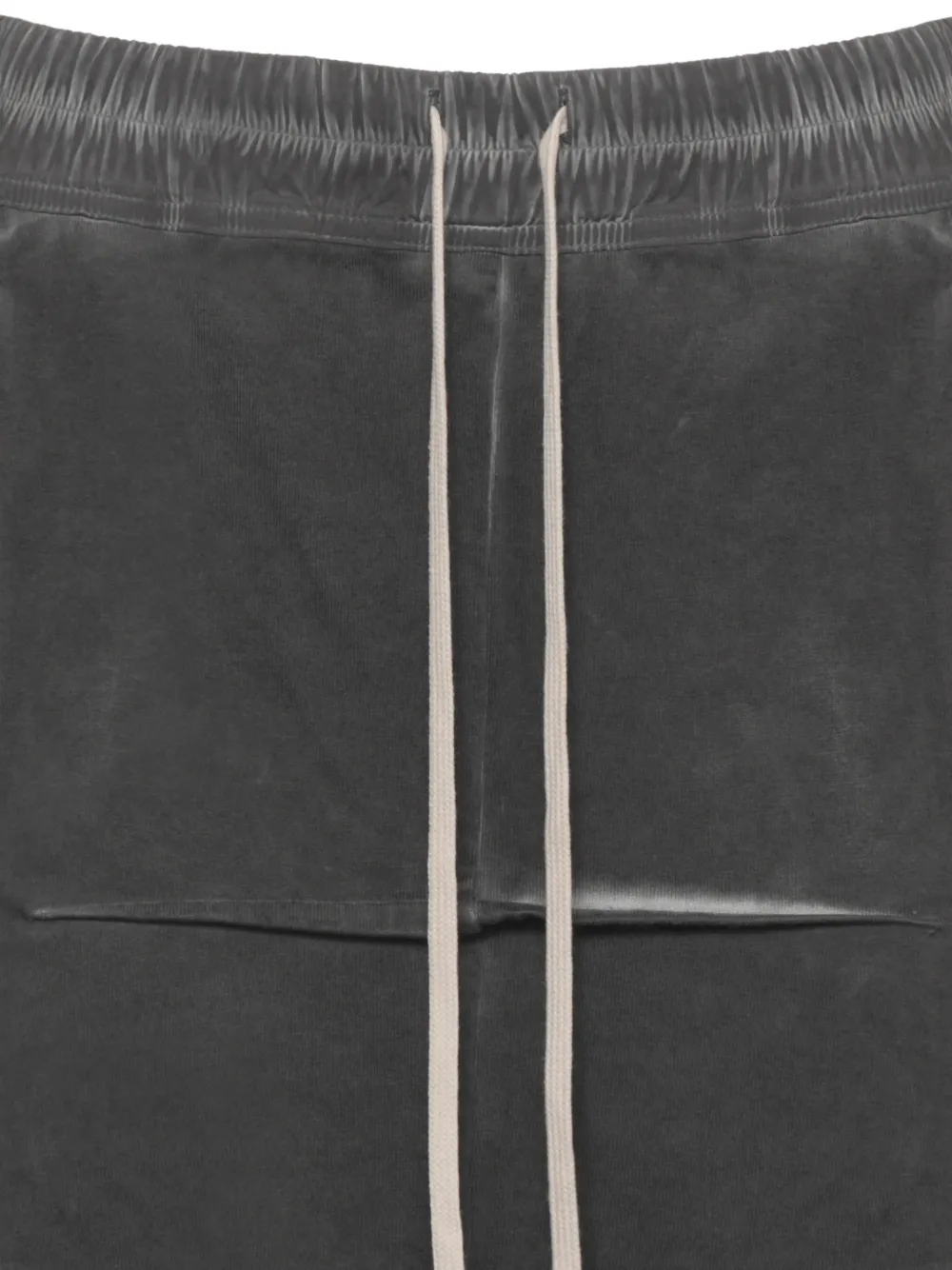 Rick Owens DRKSHDW Pillar maxi-rok met trekkoord en splitdetail Zwart