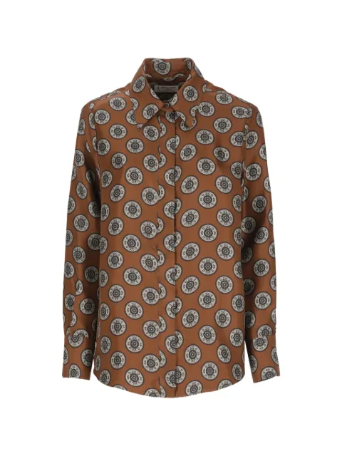 Alberto Biani spherical-print shirt