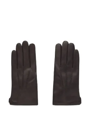 Carhartt WIP Fonda Leather Gloves | Black | FARFETCH