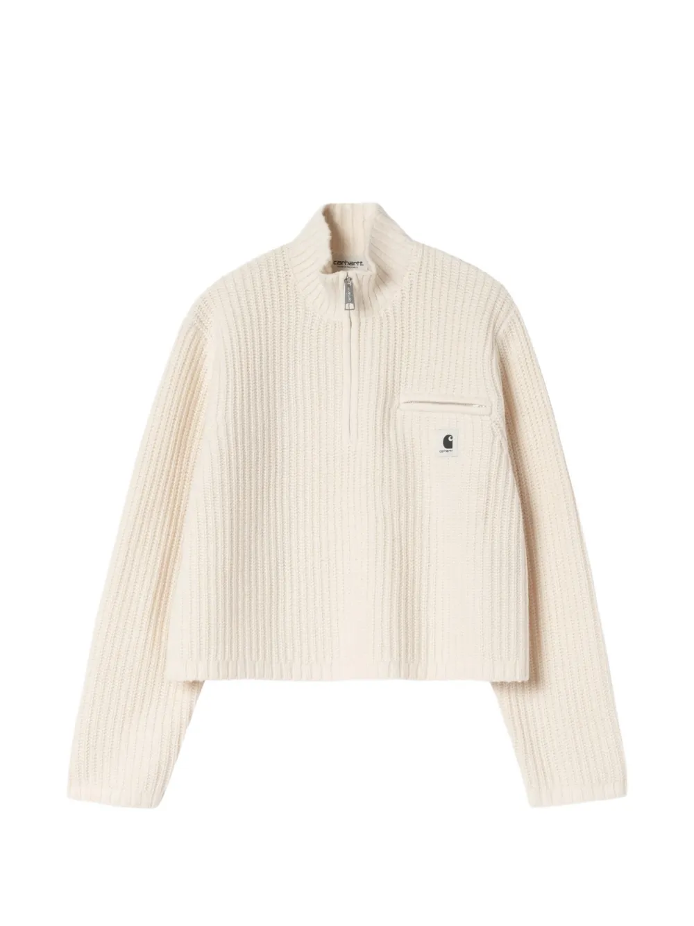 Carhartt WIP Detroit half-zip sweater - Bianco
