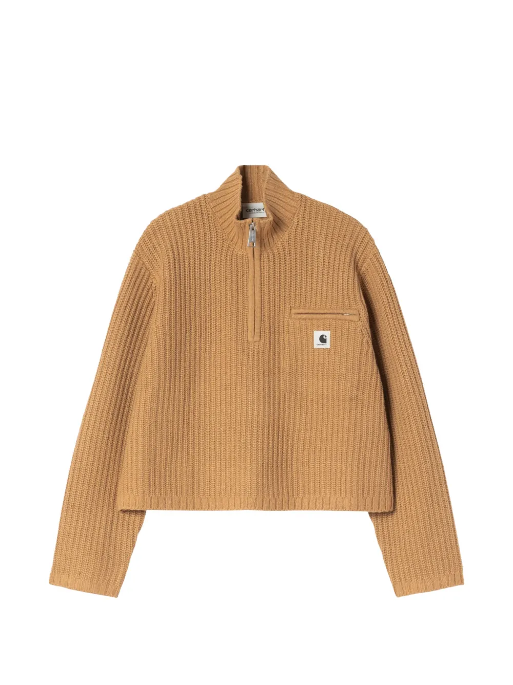 Carhartt WIP Detroit half-zip sweater - Marrone
