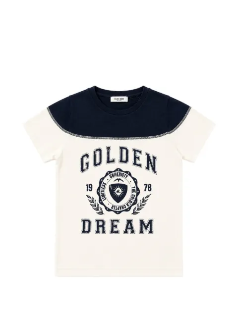 Golden Goose Kids logo-print T-shirt