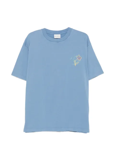 Drôle De Monsieur t-shirt en coton à logo imprimé