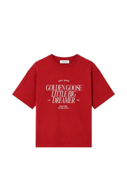 Golden Goose Kids slogan-print T-shirt