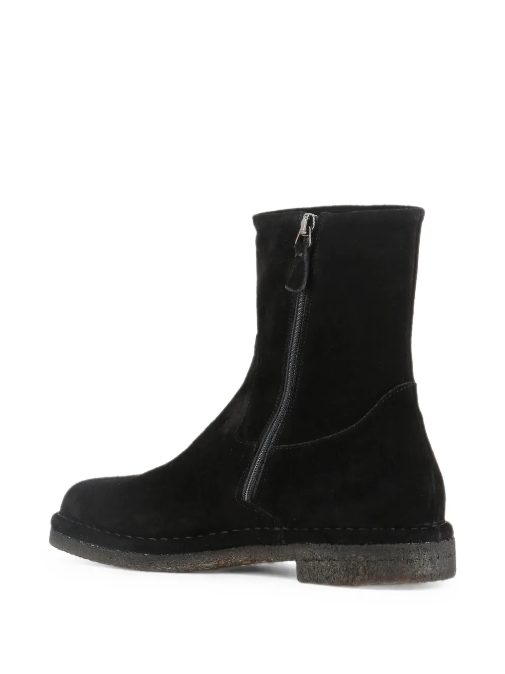 Del Carlo suede ankle boots Zwart