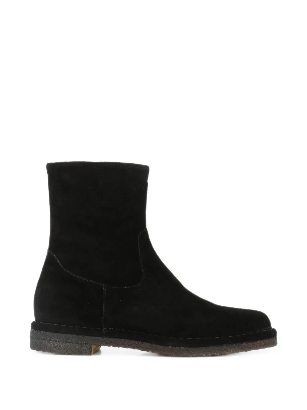 Del Carlo Stivaletti in pelle scamosciata - Nero