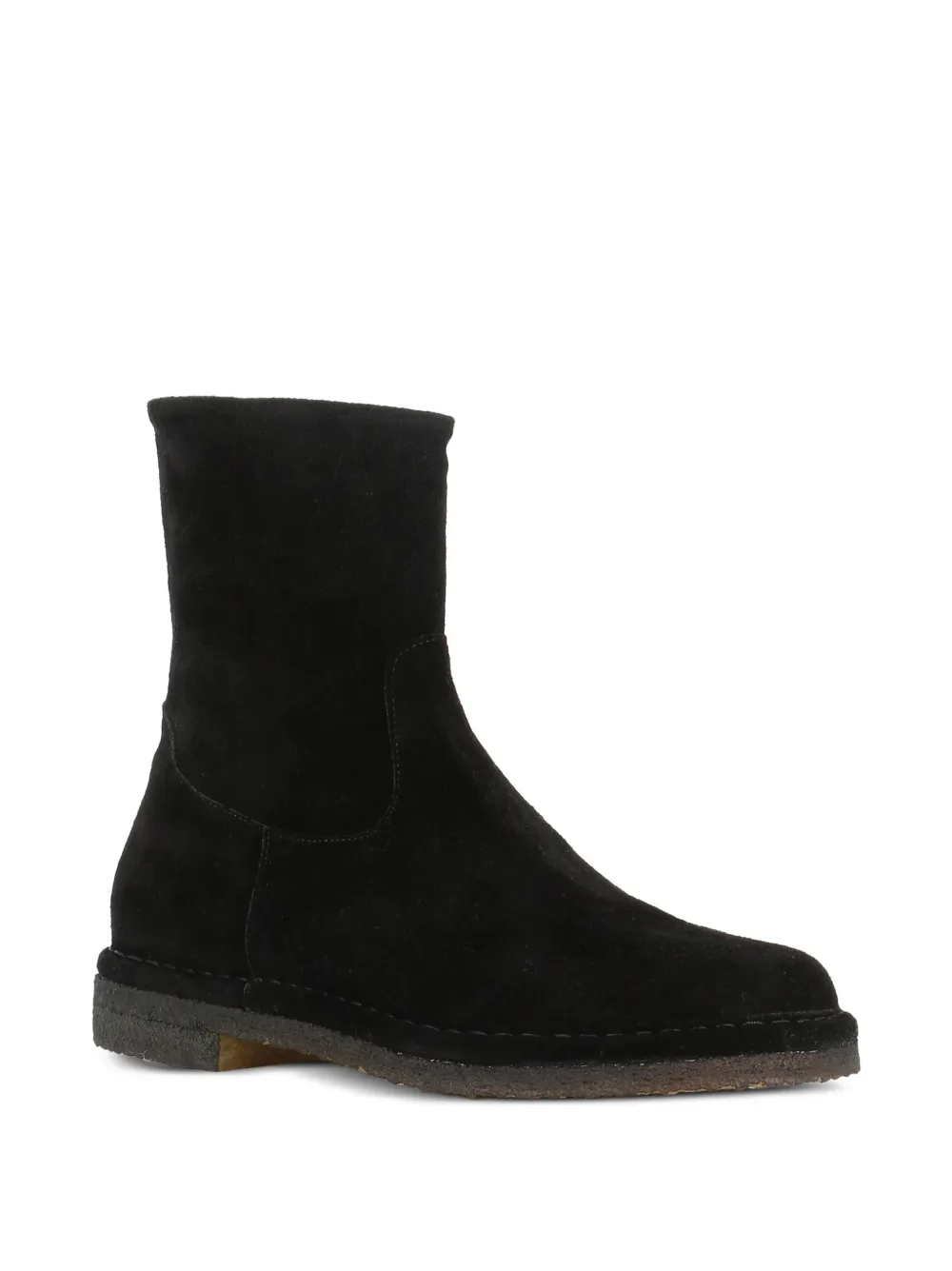 Del Carlo suede ankle boots Zwart