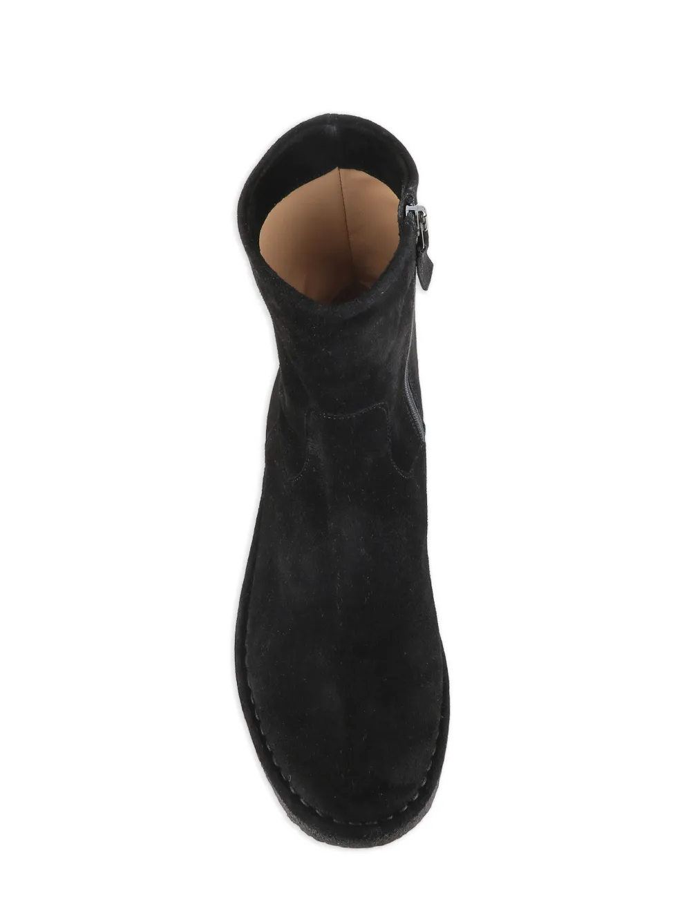 Del Carlo suede ankle boots Zwart