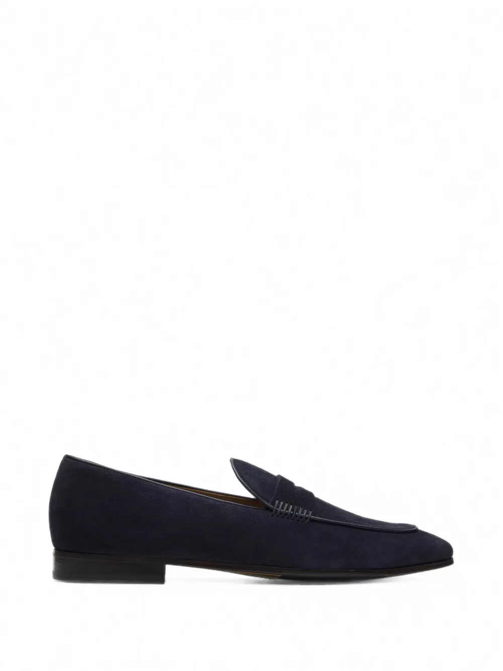 Lottusse Twist Verona Suede Loafers In Blue