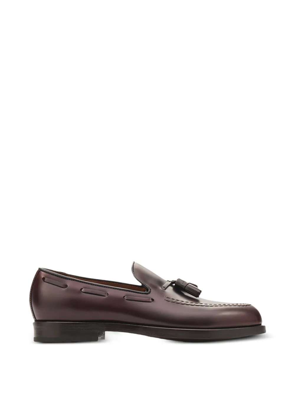 Lottusse Class Tassel Loafers In Brown