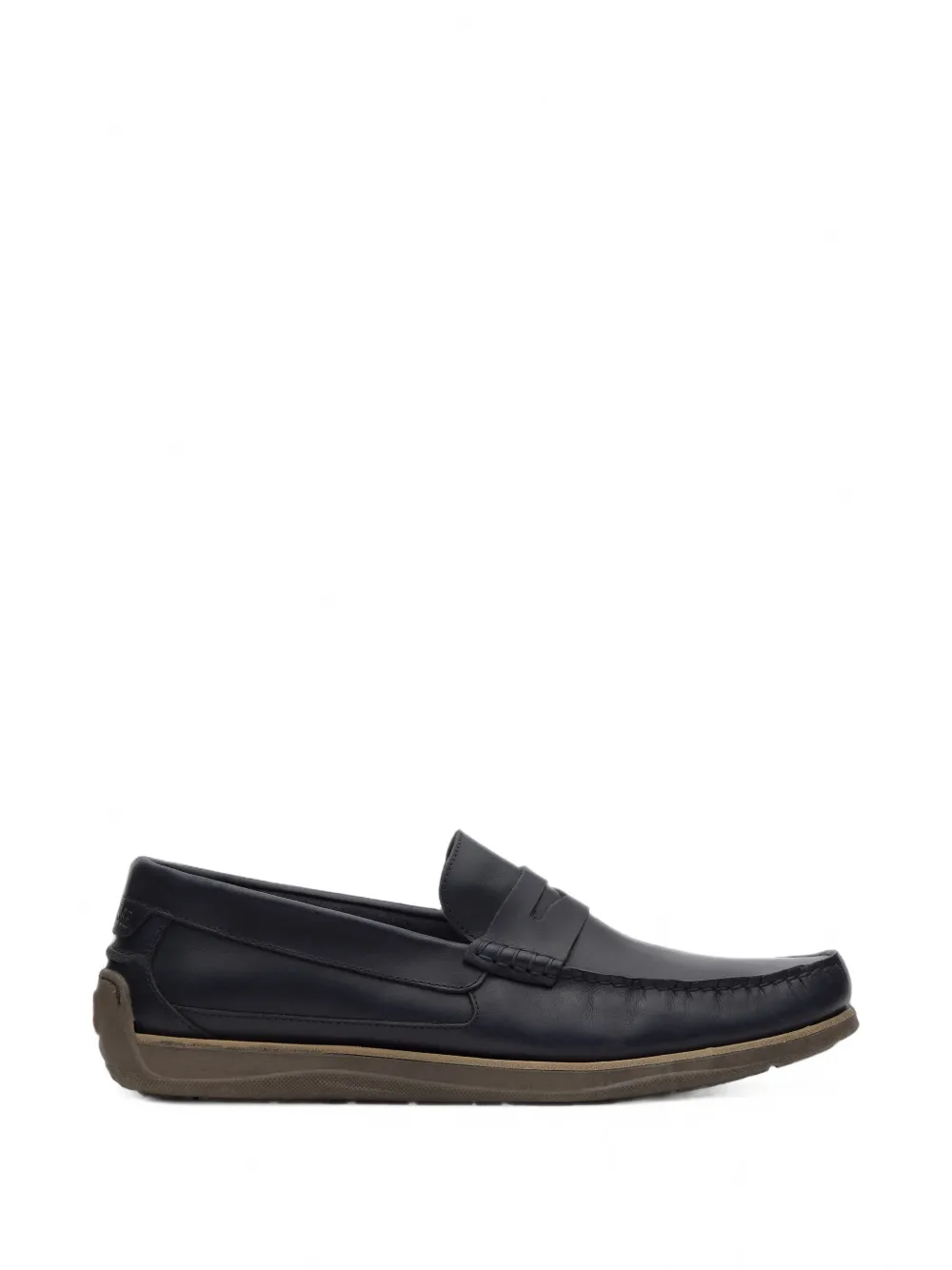 Lottusse Sailor Round-toe Loafers In Blue