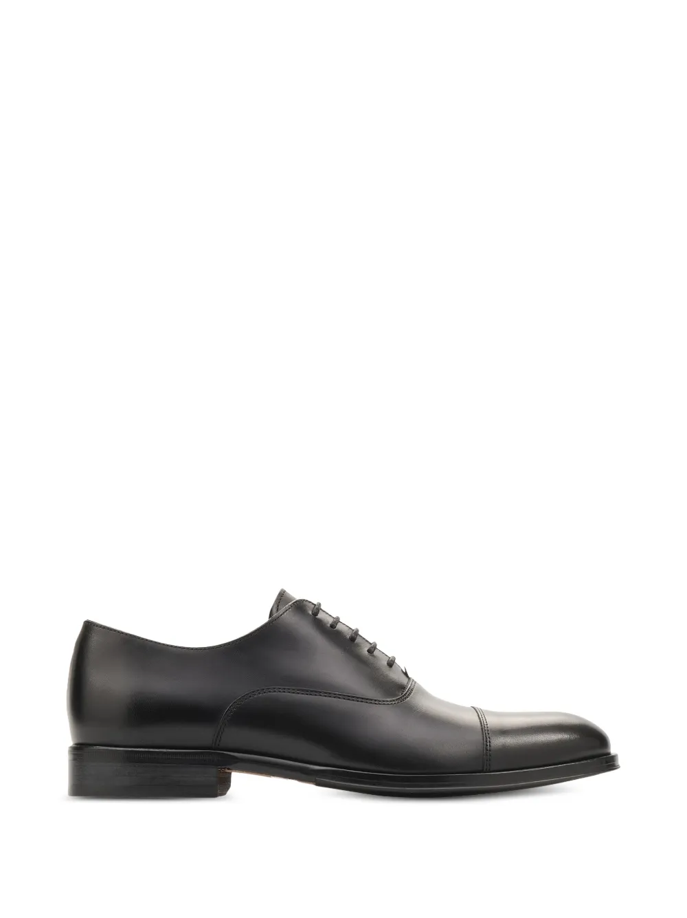 Lottusse Lenox Cap-toe Oxford Shoes In Black