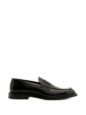 MM6 Maison Margiela Swing Toe レザーローファー | ブラック
