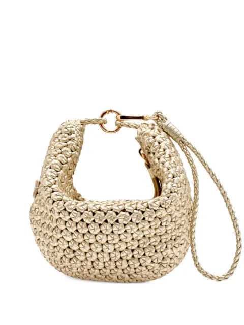 Lottusse Noodbag woven leather shoulder bag